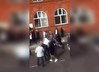 Bagarre généralisée à Westhoughton après un match de football