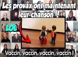 Les provax ont maintenant leur chanson ! 