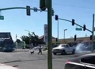 Un piéton heurté par un conducteur en drift illégal à Oakland