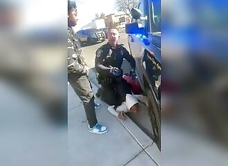 U.S. police officer in trouble after tackling high school student to the ground