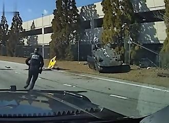 Course poursuite folle après un braquage
