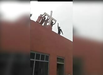 Churches torched in violence over accusations of Koran desecration in Pakistan