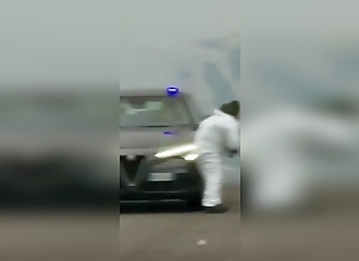 This INSANE Brinks Truck Robbery On An Italian Highway Looks Straight Out Of A Hollywood Action Movie