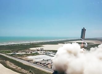 SpaceX teste avec succès le prototype de sa fusée pour Mars (Texas)