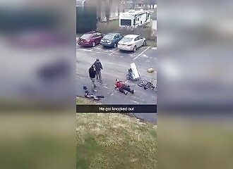 His drug addicted neighbor has just assaulted his wife, he blows her away with a baseball bat!  