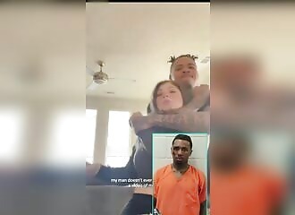 He shoots his girlfriend in the eye, a few days earlier he strangled her live on stage
