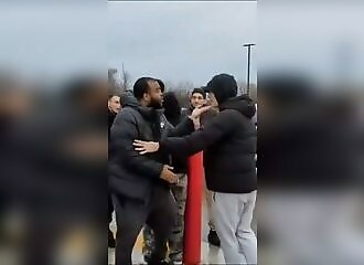 Pokémon card brawl in Costco parking lot