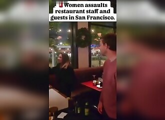 Une cliente bourrée sème la panique dans un resto de San Francisco