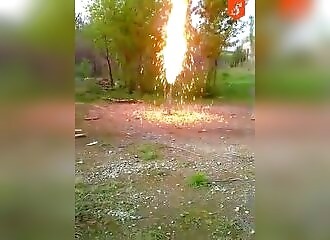 He shouldn't have put his cigarette in that vent!