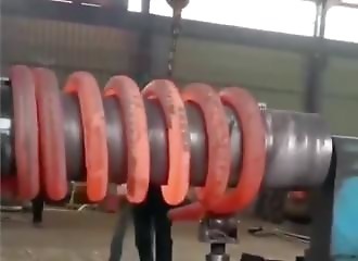 Fabrication d'un ressort énorme !