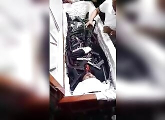 Ecuadorian cartel boss buried under weapons