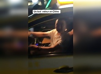 This taxi driver tries to rip him off, and the situation escalates