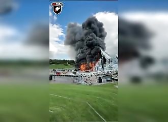Fire destroys Tomorrowland's main stage