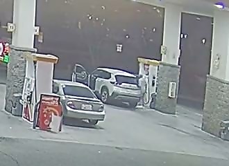 A woman is abducted from a gas station