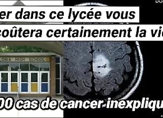 100 personnes d'un même lycée ont le même cancer du cerveau !