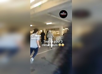 Heat Wave in France: Customers Fight in a Lidl Store to Snatch Up the Last Air Conditioners