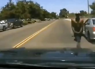 Il n'aurait pas du s'énerver sur la route !