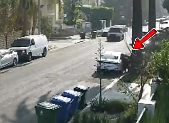 Tentative de cambriolage : elle fracasse le véhicule des suspects avec son 4x4