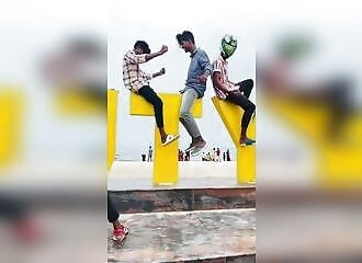 They create an uncomfortable video, and get warned by the police