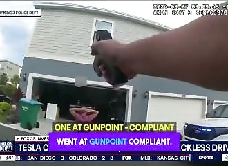 Braqué par la police dans son garage : sa Tesla l'innocente deux ans plus tard