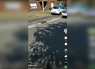 This reckless driver was arrested after missing a turn and crashing into a car