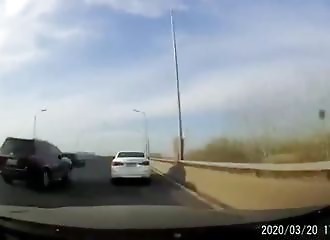 Ce roadrage ne se termine pas bien pour lui