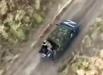 Russian soldiers dispose of body bags to escape Ukrainian drones