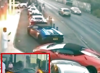 Mariage de luxe à Birmingham : des Molotov pleuvent sur les supercars des invités et tout crame