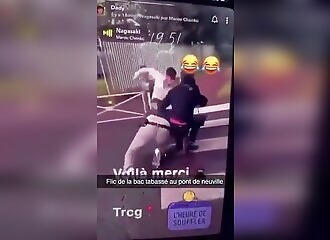 Police officer lynched by Tourcoing riffraff