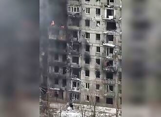 A shocking discovery: the devastated town of Toretsk in the Donetsk region seen by drone