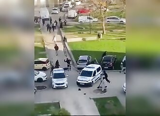 Police attacked on Eid day