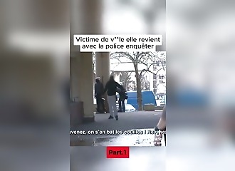 La  police tente d'enquêter dans un quartier sensible mais se  fait refouler par des habitants