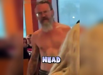 Traité d'accro à la drogue, l'électricien en kilt éteint tout le restaurant