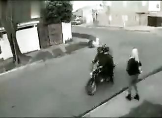 Argentinean vigilante in action, saves a prostitute's purse