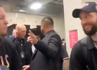 La légende du MMA Nate Diaz frappe un journaliste pour avoir mal parlé de lui
