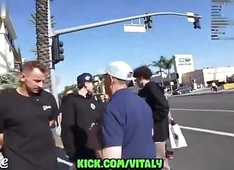 YouTuber Vitaly catches 73-year-old p*dophile, passerby arrives and knocks him out