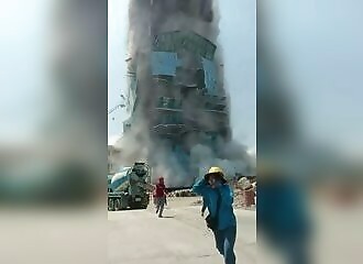 Buildings collapse in Bangkok after Myanmar earthquake