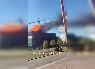 A huge explosion takes the neighborhood by surprise 