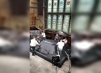 Des coups échangés avant même le combat officiel entre ces deux boxeurs