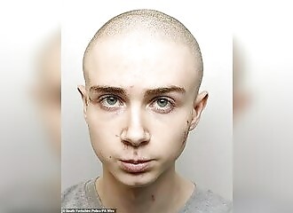 Young man attacks staff and pupils with shards of glass at school (Warning - shocking)