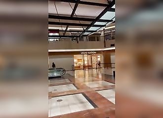 Des voleurs sont surpris en train de dévaliser une Louis Vuitton en pleine journée