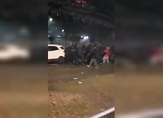 Italy: Rioters attack police with hammers and explosives