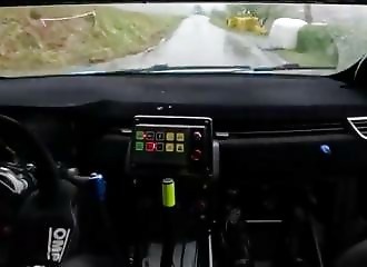 Rally: Mitja Glasen?nik ends up in a vineyard after going off the road