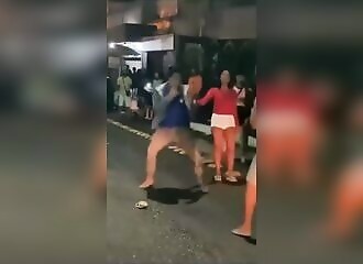  He fights an MMA fighter and receives a beating 