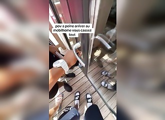 Ces jeunes saccagent leur mobil-home à peine les clés récupérées