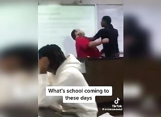 Teacher strangled after confiscating phone