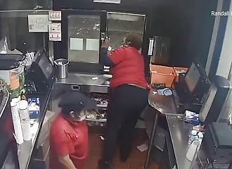 A drive-thru employee pulls out a gun and shoots a family during an argument over French fries!