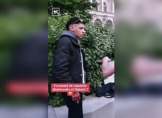 « Je ne me sens pas en insécurité à Paris » Elle se fait agresser par un mec bizarre en direct