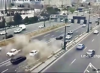 Un chauffeur Bolt s'envole comme dans GTA en Azerbaïdjan