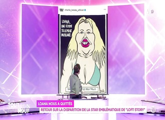 Indignation suite au dessin de Charlie Hebdo sur Loana